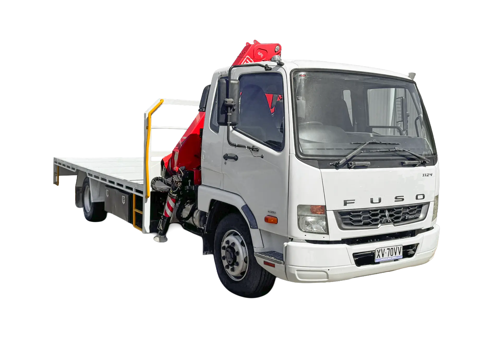 Fassi F85 Fuso Crane Truck 5m Tray